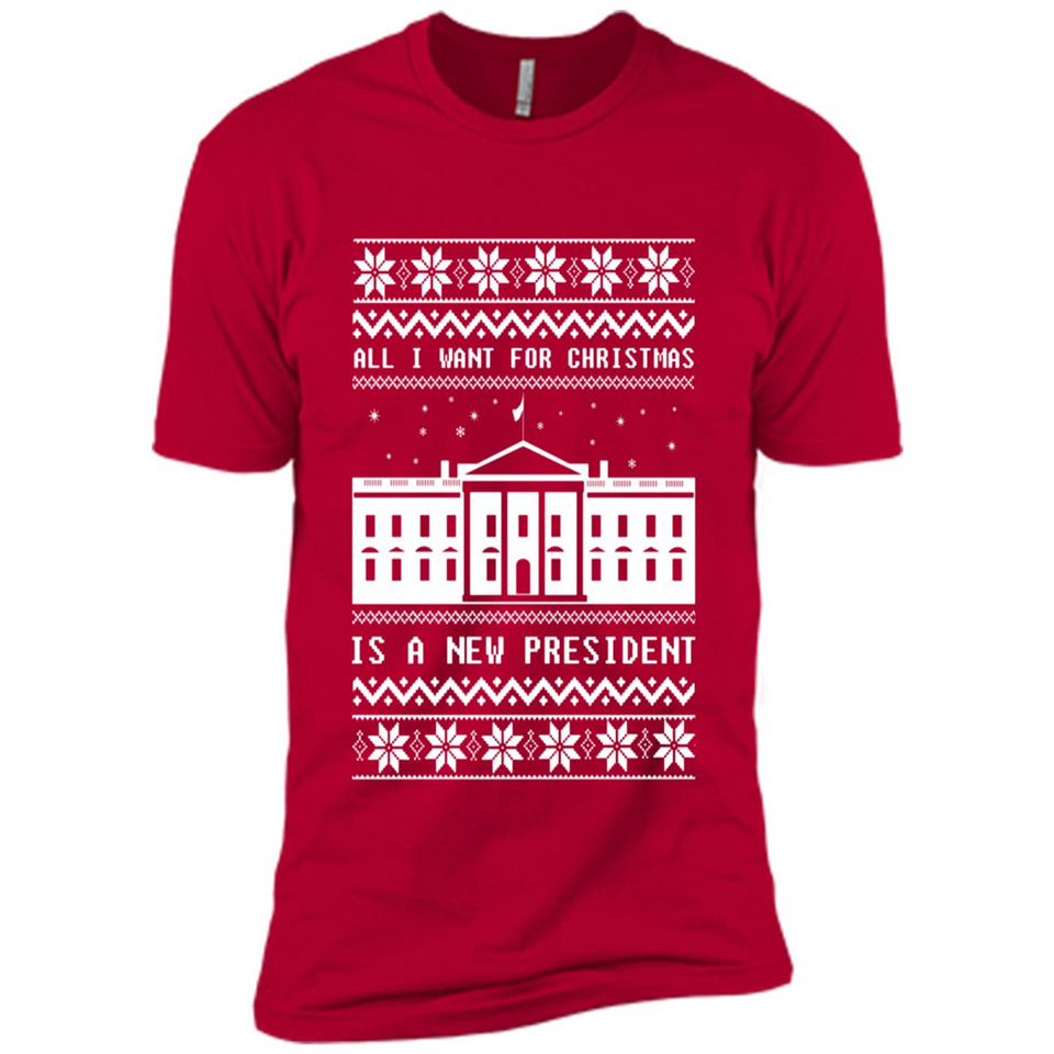 All I want for Christmas is a new president ugly PINGPONG