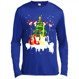 Santa Hat Electric Guitar Classical Guitar Christmas shirt Ladies' Boyfriend