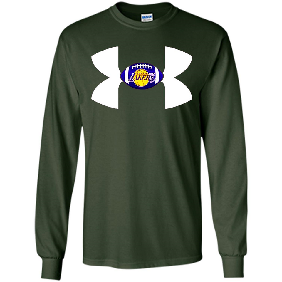 Los Angeles Lakers Under Armour Logo - Long Sleeve T-Shirt