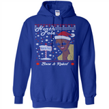 North Pole Born and Raised Shirt, Merry Xmas Ugly Christmas - Hoodie