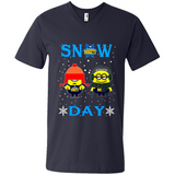 Snow Day Shirt For Denver Nuggets Vs Minion Fans pingpong
