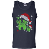 Boxer Dog diamond Christmas - Tank Top