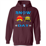 Snow Day Shirt For Dallas Cowboys Vs Minion Fans pingpong