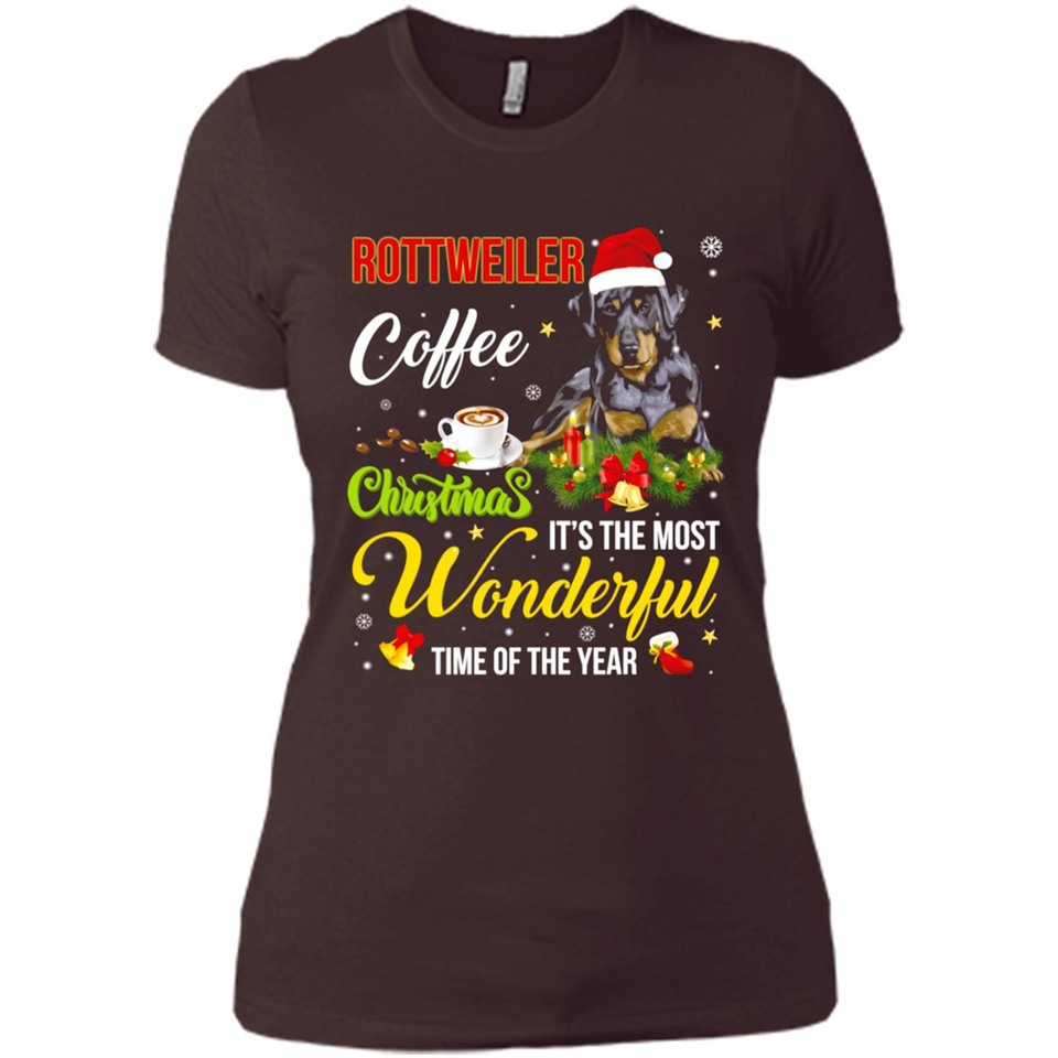Rottweiler Coffee Wonderful Christmas