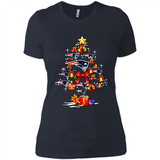 New England Patriots Christmas Tree sweater PINGPONG