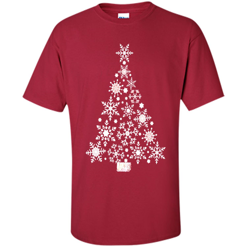 Winter Snowflake White Christmas Tree