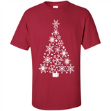 Winter Snowflake White Christmas Tree