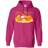 Snoopy Thanksgiving Give Thanks With A Grateful Heart - Hoodie