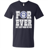 Seattle Seahawks Forever For ever not just when we win - Men's V-Neck