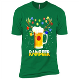 Rainbeer Christmas Reindeer Beer Drinking