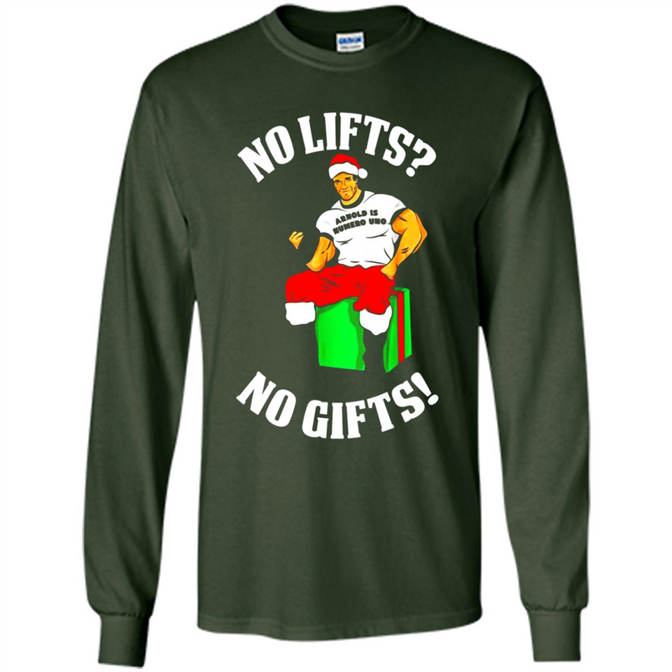 Arnold Is Numero Uno No Lifts No Gifts Christmas PINGPONG