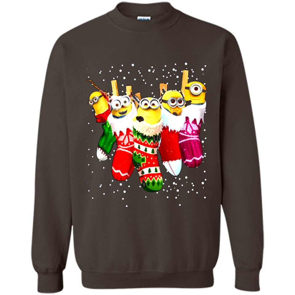 Minions Christmas Stockings Sweatshirt PINGPONG