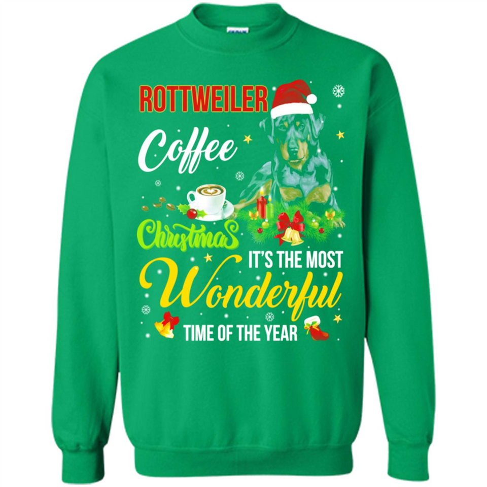 Rottweiler Coffee Wonderful Christmas