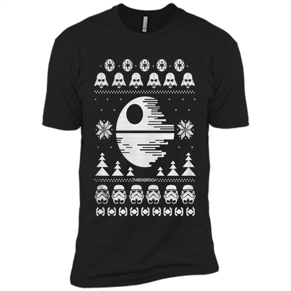 Star War Ugly Christmas 2018 - Premium Short Sleeve T-Shirt