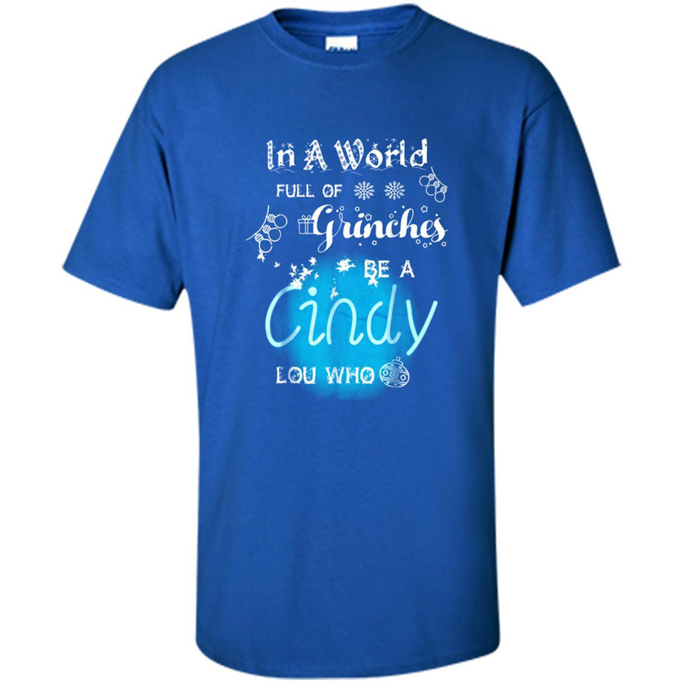 In A World Full Of Grinches Be A Cindy Lou Who PINGPONG