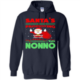 Santa's Promoting Me To Nonno - Hoodie
