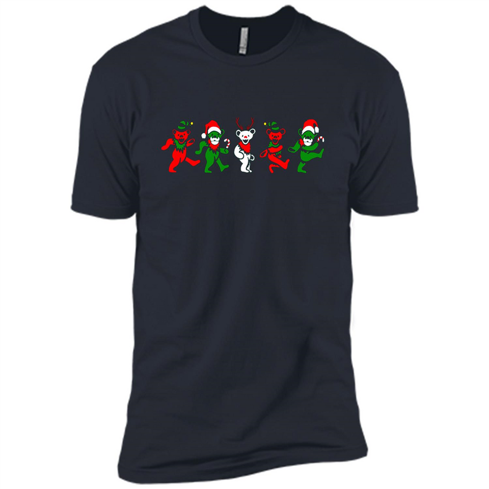 Dancing Bears Dance Christmas For Xmas Sweatshirt - Premium Short Sleeve T-Shirt