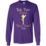 Tinker Bell Rock Paper Scissors Throat Punch I win PINGPONG