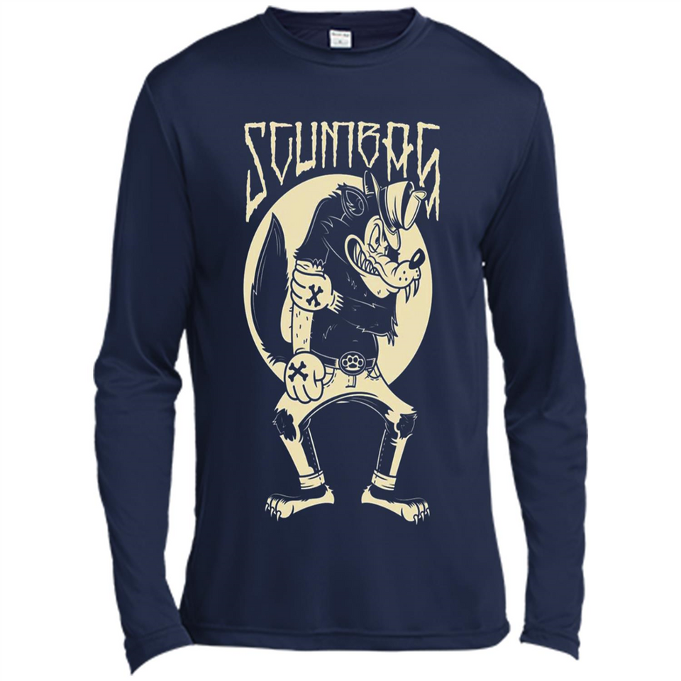tattoos are for scumbags - Canvas Long Sleeve T-Shirt