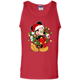 Disney Mickey Mouse Christmas Lights Sweatshirt - Tank Top