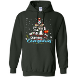 Christmas Ugly Sweater Animal Tree Pine Merry Christmas - Hoodie