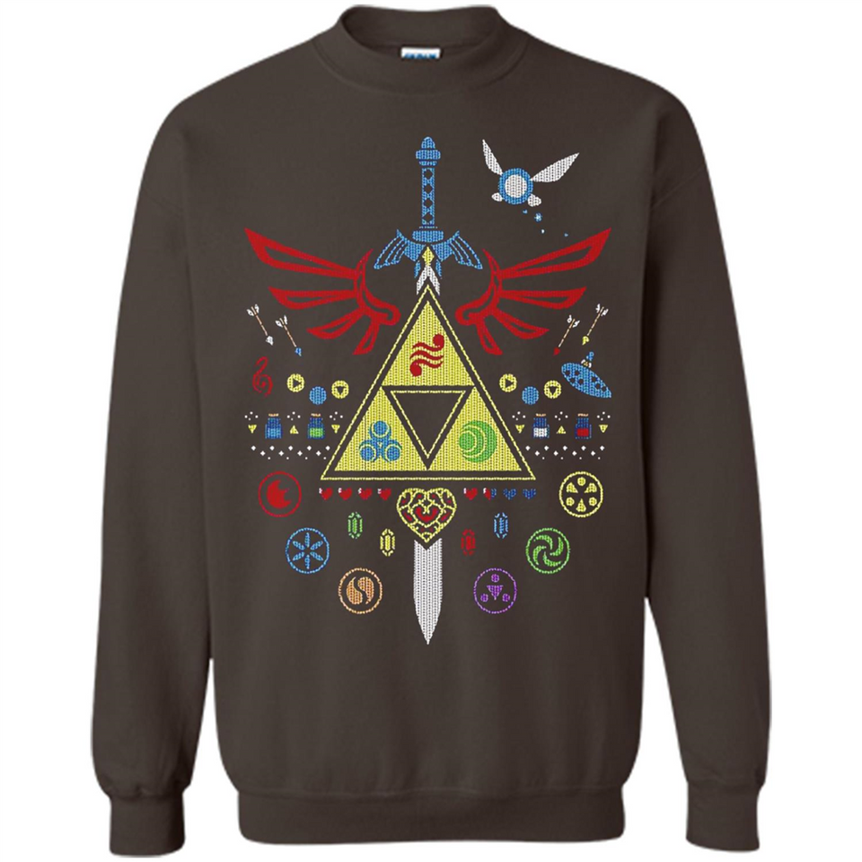 Song of Christmas Time the Legend of Zelda Ugly Sweater Perfect Christmas - Sweatshirt