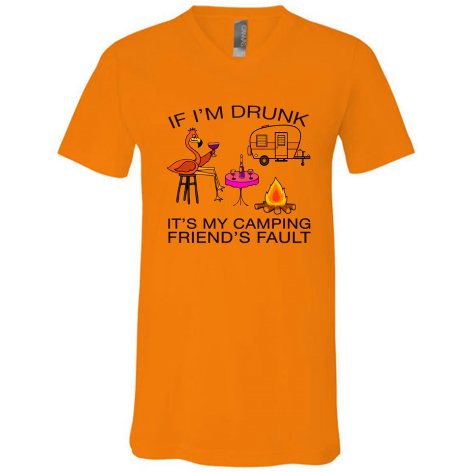Some Of Us Grew Up Listening To New Kids On The Block Flamingo Shirt - Canvas Unisex V-Neck