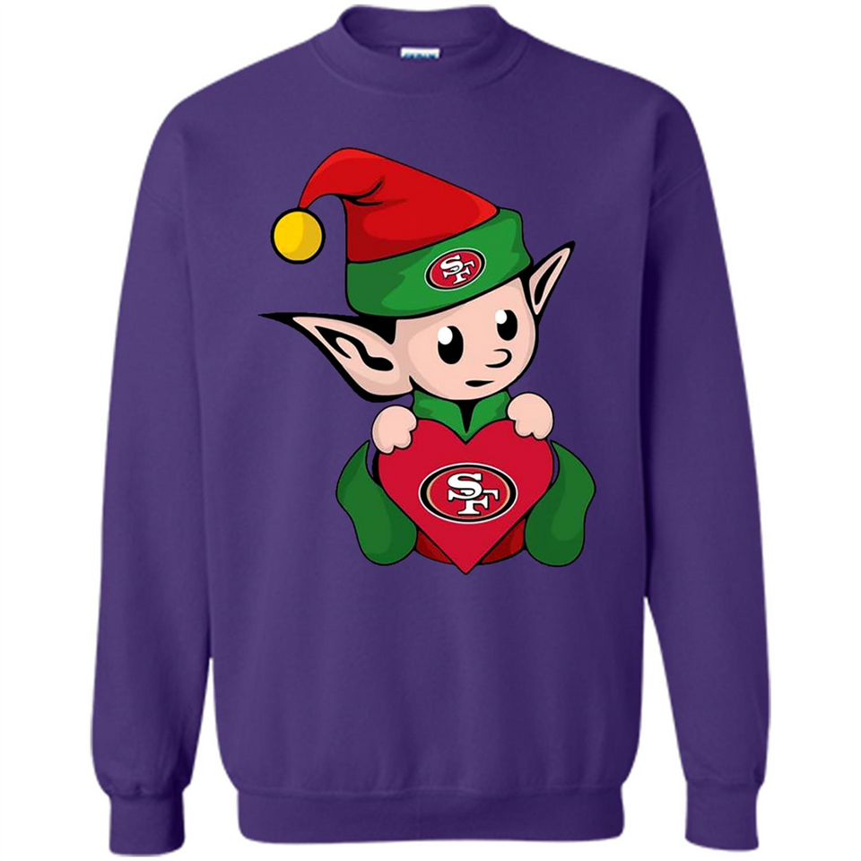 San Francisco 49ers ELF Elves Grinch Santa Claus