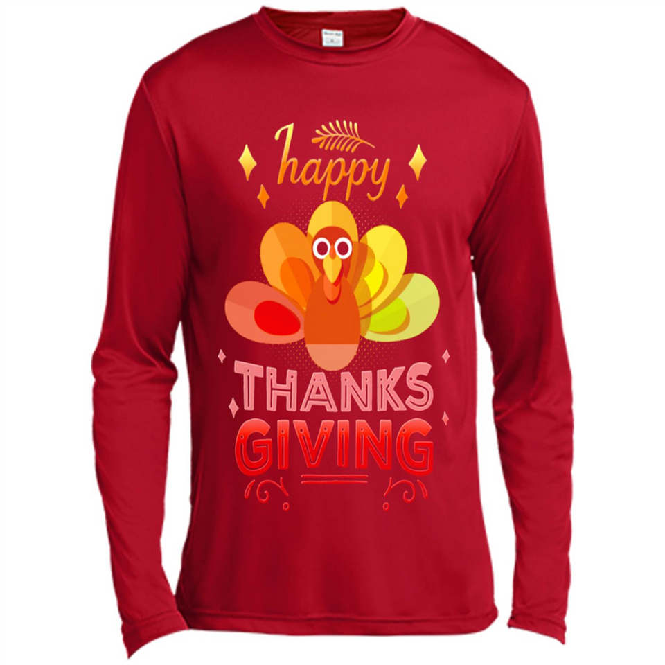 Happy Thanksgiving Turkey Day Colorful Cute