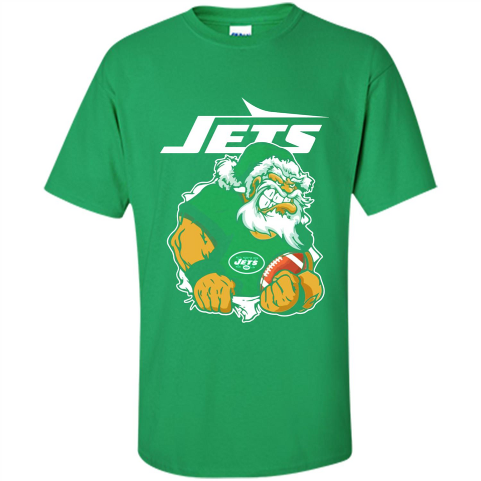 Grumpy Santa Claus Jets Football Team PINGPONG