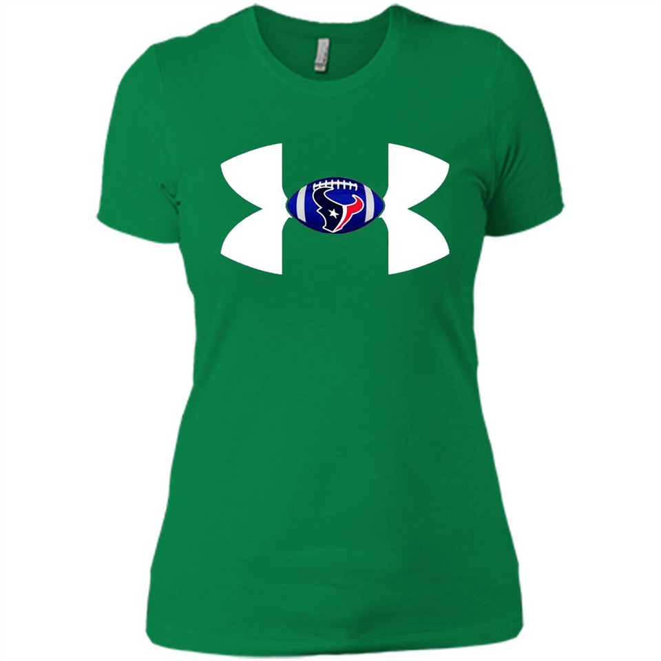 Houston Texans Under Armour Logo - Ladies' Boyfriend T-Shirt