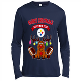 Pittsburgh Steelers NFL Reindeer Funny Merry Christmas And Happy New Year