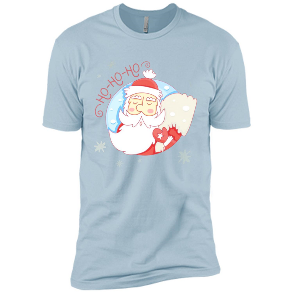 Cute Santa Claus Ho Ho Ho - Premium Short Sleeve T-Shirt