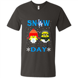 Snow Day Shirt For Los Angeles Dodgers Vs Minion Fans pingpong