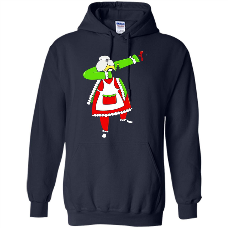 Funny Dabbing Mrs. Santa Claus Christmas Dab - Hoodie
