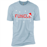 Mens Christmas Funcle The Cool Fun Uncle Definition Xmas - Premium Short Sleeve T-Shirt