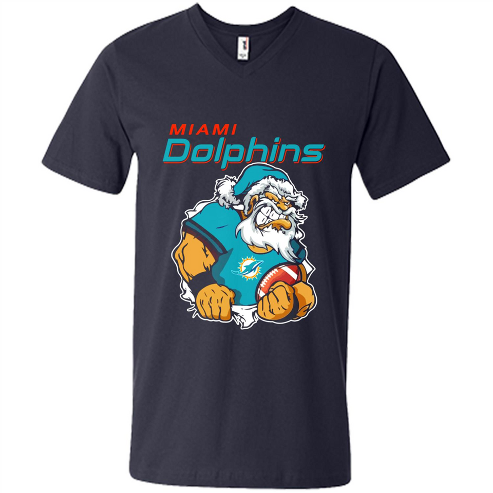 Grumpy Santa Claus Miami Dolphins Football Team PINGPONG
