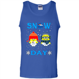 Snow Day Shirt For Denver Broncos Vs Minion Fans pingpong