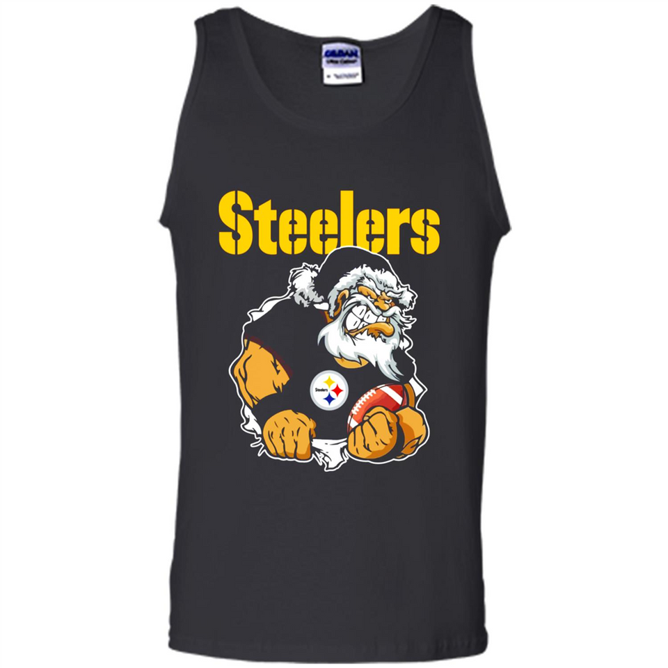 Grumpy Santa Claus Pittsburgh Steelers Football Team PINGPONG