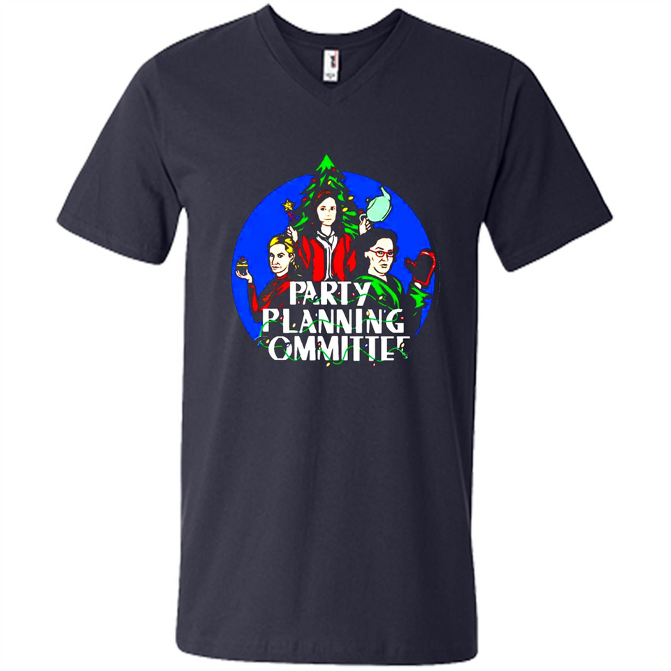 Christmas Party Planning Committee Sweatshirt - Men's V-Neck