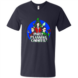 Christmas Party Planning Committee Sweatshirt - Men's V-Neck