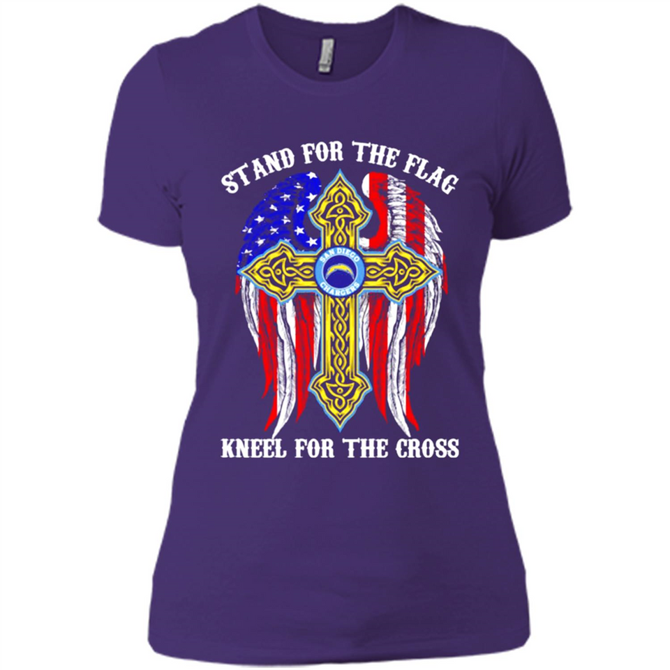 Chargers - stand for the flag kneel for the cross