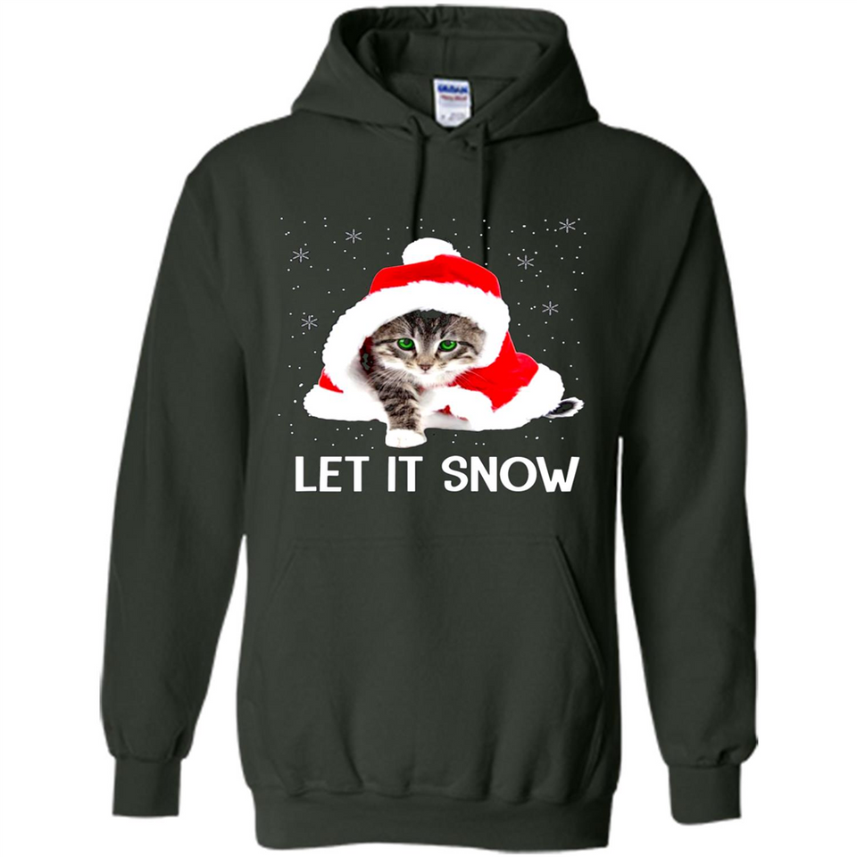 Let It Snow Cat Christmas sweater PINGPONG