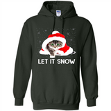 Let It Snow Cat Christmas sweater PINGPONG