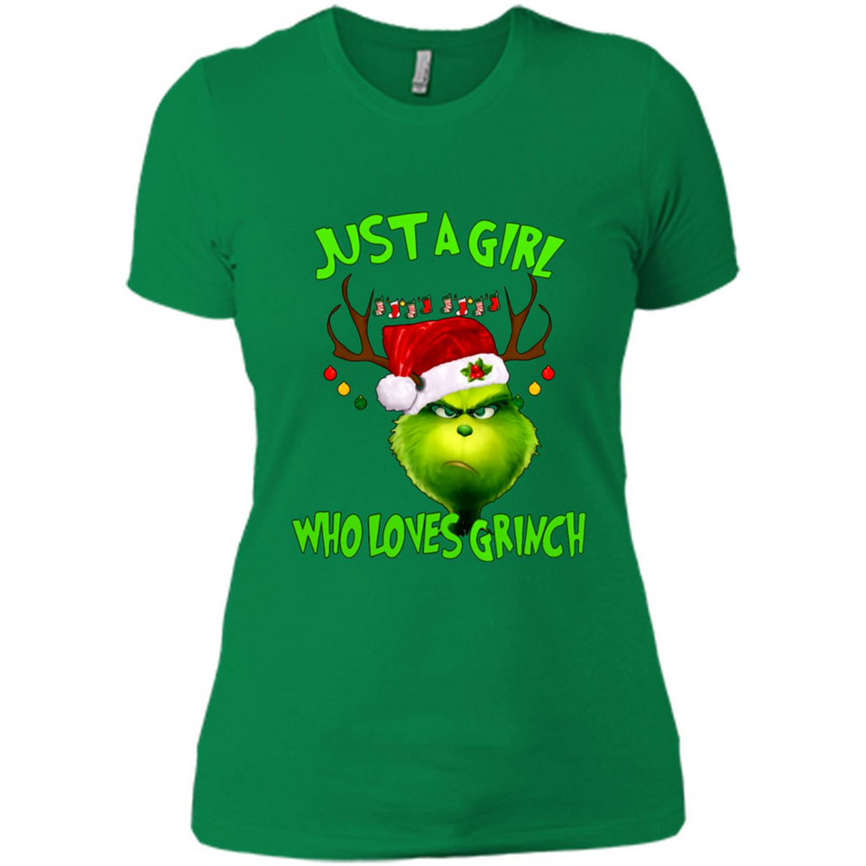 Just a Girl Who Loves Grinch Christmas PING PONG