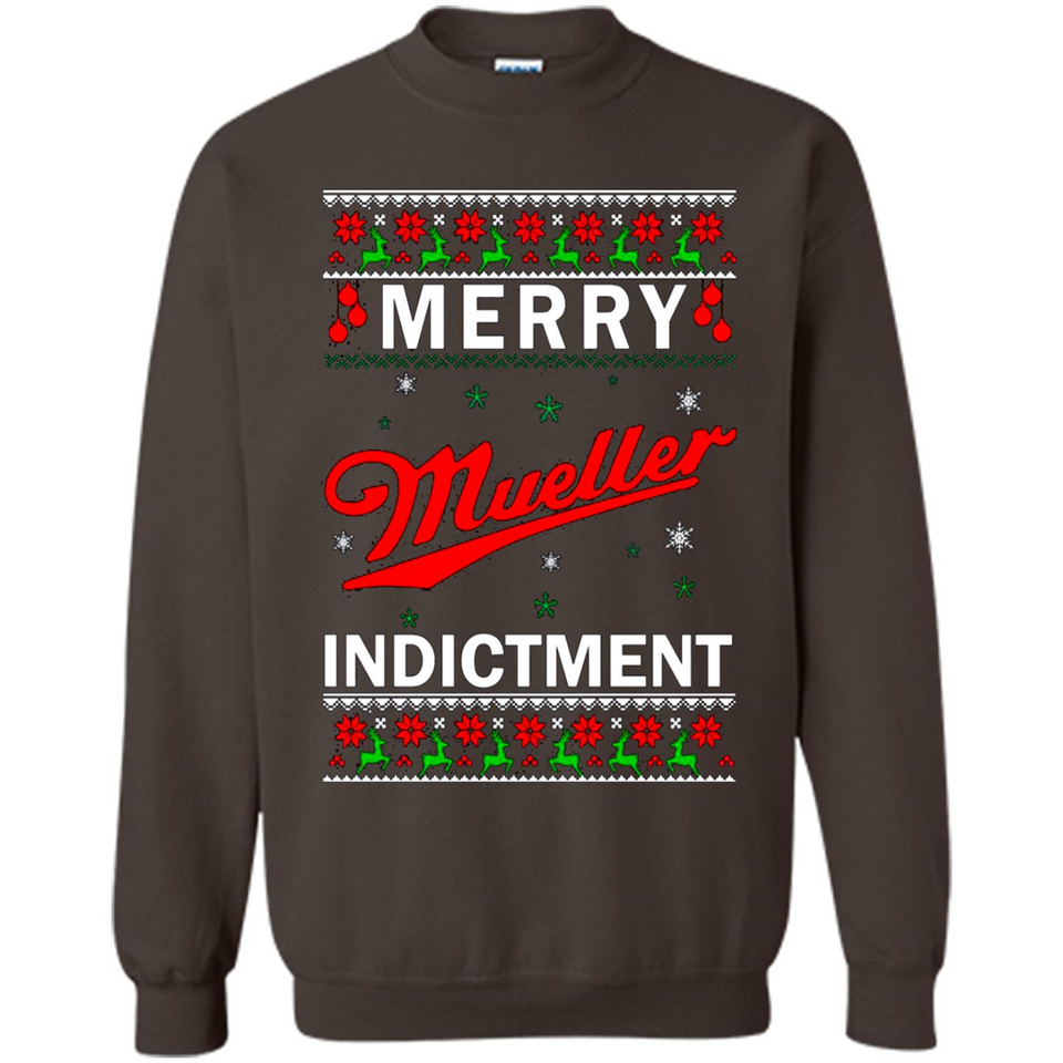 Merry Muller indictment Christmas sweatshirt PINGPONG