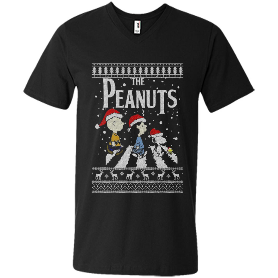 Snoopy Peanuts Ugly Christmas - Men's V-Neck