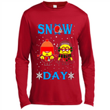 Snow Day Shirt For Cleveland Browns Vs Minion Fans pingpong
