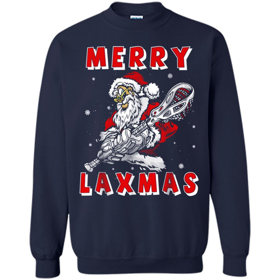 Lacrosse Merry Laxmas Santa - Sweatshirt