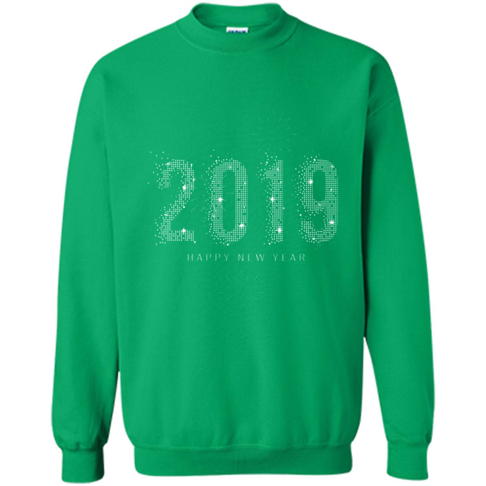 Happy New Year 2019 Sparkle Firework PINGPONG